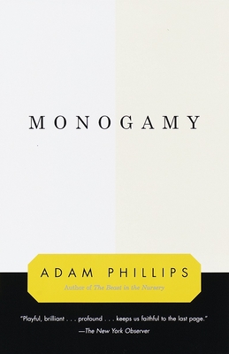 Monogamy By Adam Phillips Cover Image