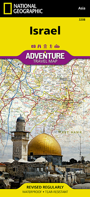 Israel Map (National Geographic Adventure Map #3208) Cover Image