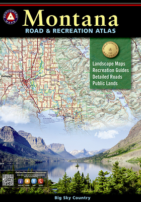 Montana Road & Recreation Atlas (Benchmark) Cover Image