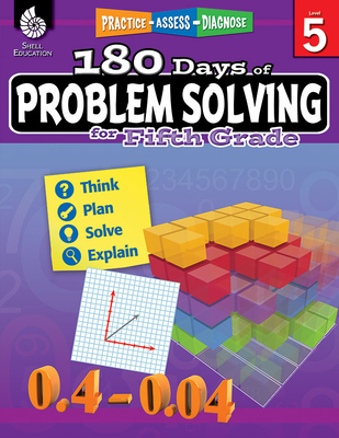 180 Days of Problem Solving for Fifth Grade: Practice, Assess, Diagnose (180 Days of Practice) Cover Image