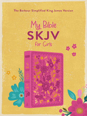 My Bible SKJV for Girls (Pink and Gold Florals) Cover Image