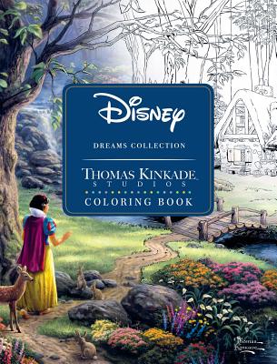 Disney Dreams Collection: Thomas Kinkade Studios Coloring Book cover