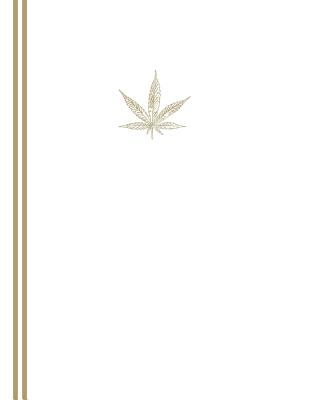 Urban Bis: Notebook 8.5x11 White Matte Cover with Gold Bis Leaf By Tia Cole Cover Image