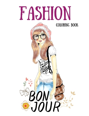 Bonjour: Fashion Coloring Book By Ynxe Yang Cover Image