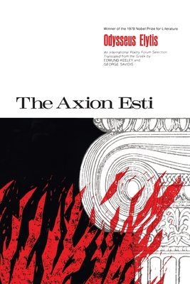 The Axion Esti (Pitt Poetry Series) Cover Image