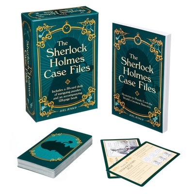 The Sherlock Holmes Case Files: Includes: 128-Page Puzzle Book and 50-Card Deck By Joel Jessup Cover Image