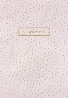 Graph Paper: Executive Style Composition Notebook - Cream Ostrich Skin Leather Style, Softcover - 7 x 10 - 100 pages (Office Essent By Birchwood Press Cover Image