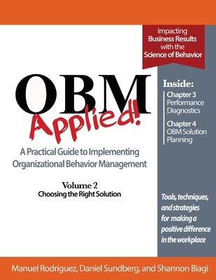 OBM Applied! Volume 2 By Manuel Rodriguez, Daniel Sundberg, Shannon Biagi Cover Image