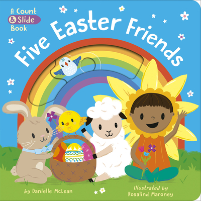 Five Easter Friends: A Count & Slide Book Cover Image