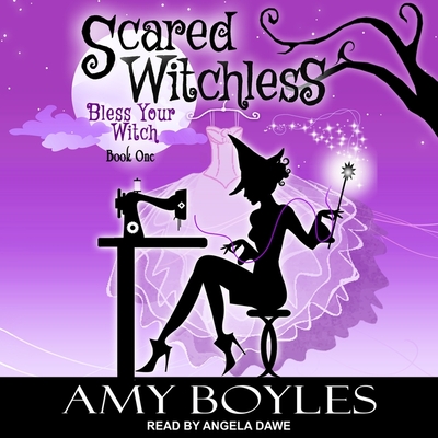 Scared Witchless Lib/E By Angela Dawe (Read by), Amy Boyles Cover Image