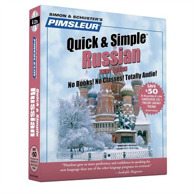 Pimsleur Russian Quick & Simple Course - Level 1 Lessons 1-8 CD: Learn to Speak and Understand Russian with Pimsleur Language Programs