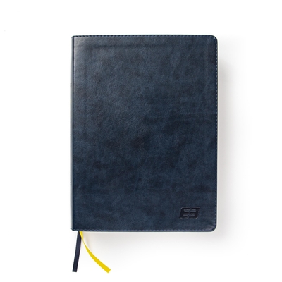 CSB E3 Discipleship Bible, Navy LeatherTouch, Indexed (FCA) By Fellowship of Christian Athletes, CSB Bibles by Holman Cover Image