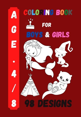 Coloring Book for Boys and Girls: Kids Coloring Activity (Rainbow #27)  (Paperback)