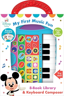 Disney Baby: My First Music Fun 8-Book Library and Keyboard
