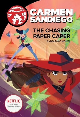 The Chasing Paper Caper (Carmen Sandiego Graphic Novels) Cover Image