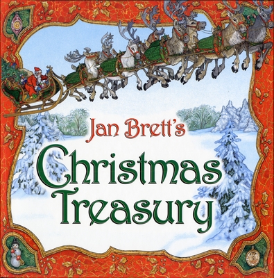 Jan Brett's Christmas Treasury Cover Image