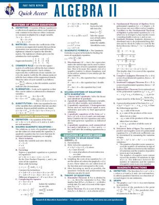 Cover for Algebra II (Quick Access)