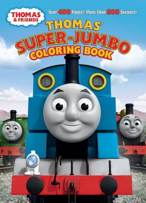 Thomas & Friends: Thomas' Super-Jumbo Coloring Book Cover Image