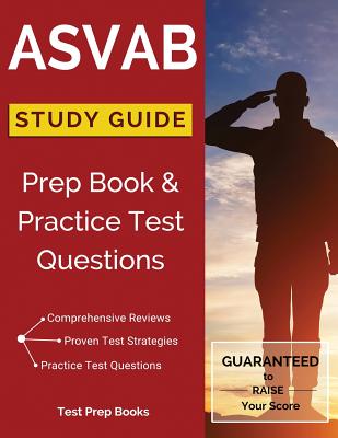 ASVAB Study Guide: Prep Book & Practice Test Questions Cover Image