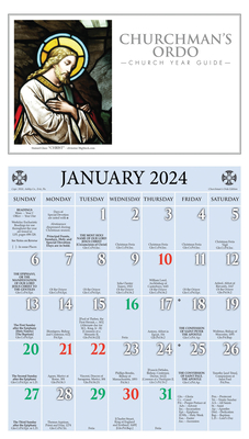 2024 Churchman's Ordo Kalendar Cover Image