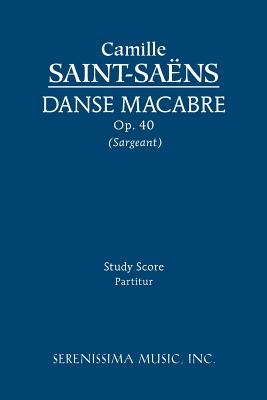 Danse macabre, Op.40: Study score Cover Image
