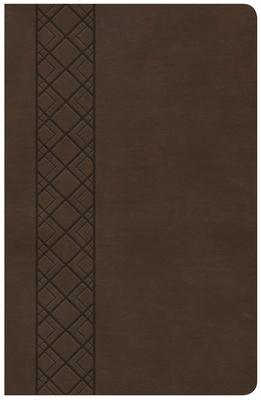 KJV Ultrathin Reference Bible, Value Edition, Brown LeatherTouch By Holman Bible Publishers (Editor) Cover Image