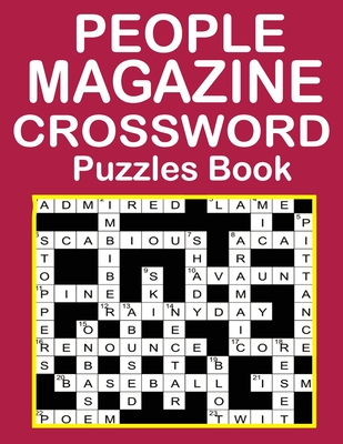 People Magazine Crossword Puzzles Book Cover Image