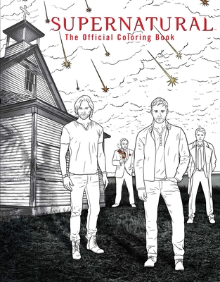Supernatural: The Official Coloring Book Cover Image