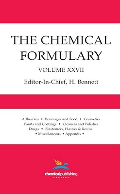 The Chemical Formulary, Volume 27 Cover Image