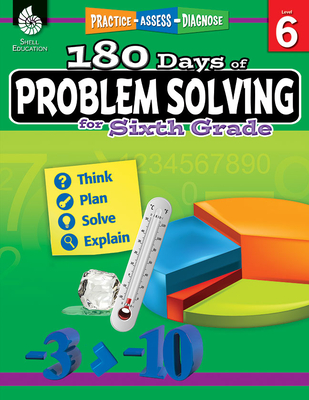 180 Days of Problem Solving for Sixth Grade: Practice, Assess, Diagnose (180 Days of Practice) Cover Image