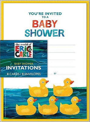 The World of Eric Carle(TM) Baby Shower Invitations (World of Eric Carle by Chronicle Books) Cover Image