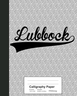 Calligraphy Paper: LUBBOCK Notebook Cover Image