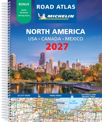MICHELIN NORTH AMERICA ROAD ATLAS 2027: USA, Canada, Mexico