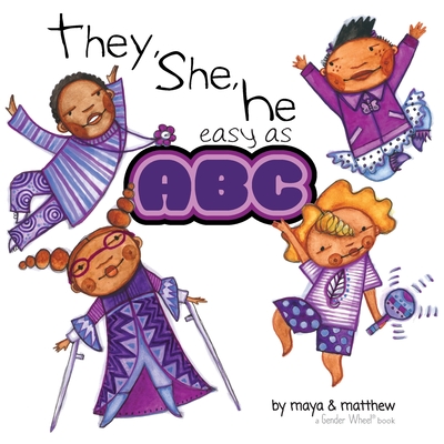 Cover for They, She, He easy as ABC