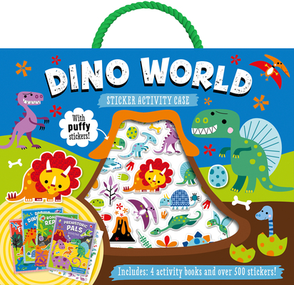Dino World Sticker Activity Case By Make Believe Ideas, Stuart Lynch (Illustrator) Cover Image