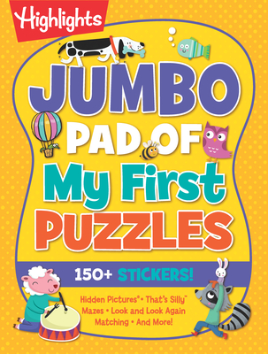 Jumbo Pad of My First Puzzles (Highlights Jumbo Books & Pads)