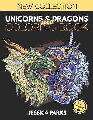 Unicorn relaxing coloring book for adults: Unicorn relaxing