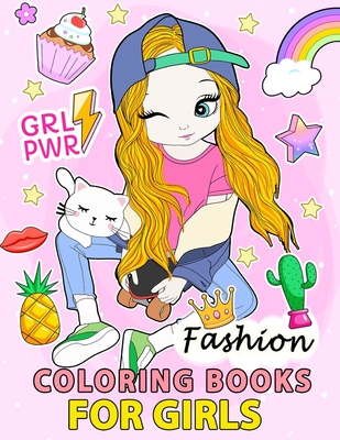 Fashion Coloring Books for Girls (Paperback)