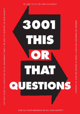 3,001 This or That Questions (Creative Keepsakes #10) By Editors of Chartwell Books Cover Image