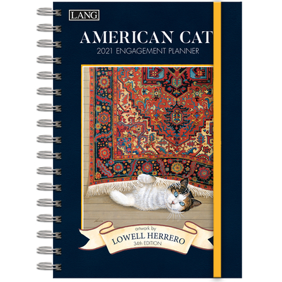 American Cat(tm) 2021 Spiral Engagement Planner Cover Image