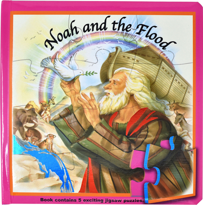 Noah and the Flood (Puzzle Book): St. Joseph Puzzle Book: Book Contains 5 Exciting Jigsaw Puzzles (St. Joseph Puzzle Books) By Jude Winkler Cover Image