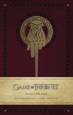 Game of Thrones: Hand of the King Hardcover Ruled Journal Cover Image