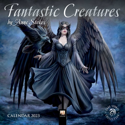 Anne Stokes: Fantastic Creatures Mini Wall calendar 2023 (Art Calendar) By Flame Tree Studio (Created by) Cover Image