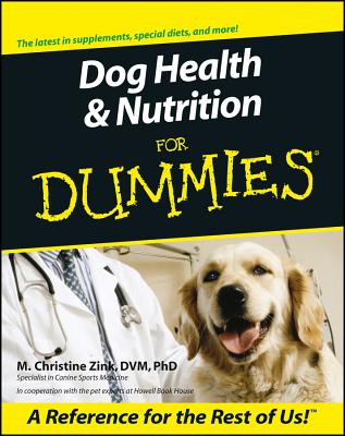Dog Health & Nutrition for Dummies Cover Image