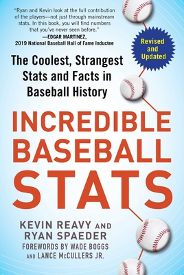 Incredible Baseball Stats: The Coolest, Strangest Stats and Facts in Baseball History By Kevin Reavy, Ryan Spaeder, Wade Boggs (Foreword by), Lance McCullers (Foreword by) Cover Image
