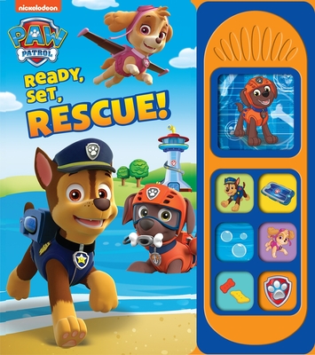 Nickelodeon Paw Patrol: Ready, Set, Rescue! Sound Book [With Battery] Cover Image