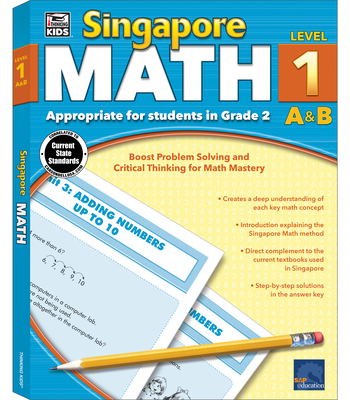 Singapore Math, Grade 2 By Thinking Kids (Compiled by) Cover Image