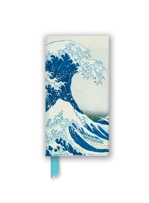 Hokusai: The Great Wave (Foiled Slimline Journal) (Flame Tree Slimline Journals)