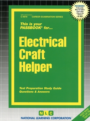 Electrical Craft Helper: Passbooks Study Guide (Career Examination Series) Cover Image