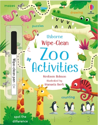 Wipe-Clean Zoo Activities (Wipe-clean Activities) Cover Image
